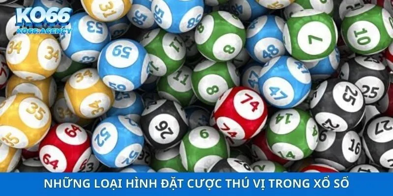 Những loại hình đặt cược thú vị trong xổ số