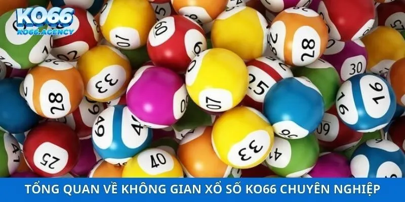 Tổng quan về không gian xổ số ko66 chuyên nghiệp